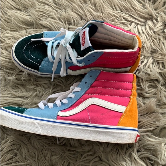 Sold Vans Sk8 High Size 7.5 - Picture 4 of 8